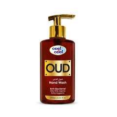 Cool & Cool Arabic Series Oud Hand Wash -250Ml - Antibacterial, Alcohol-Free, Moisturizing with Vitamin E, 99% Germ-Killing Formula