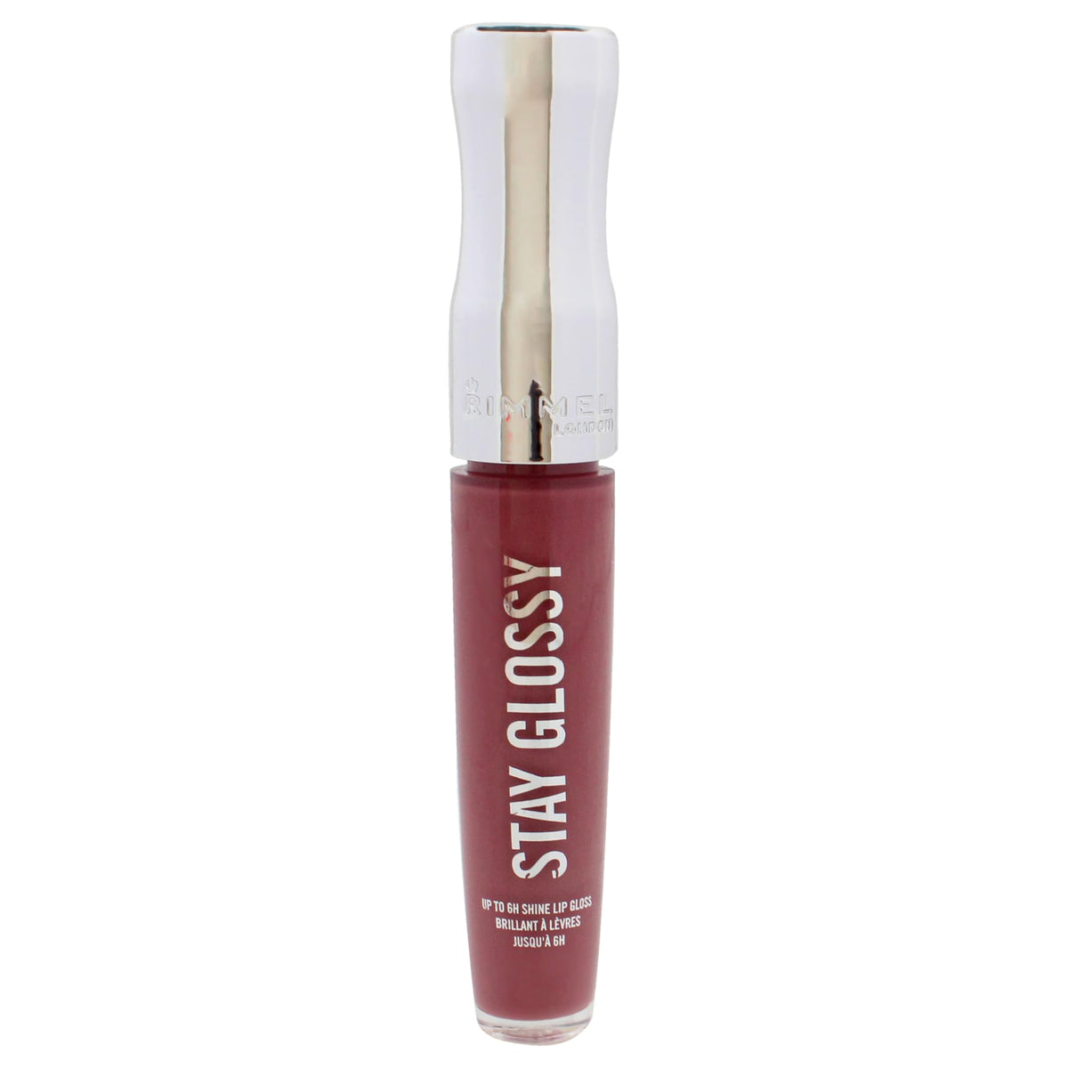 Rimmel Stay Glossy 6HR Lip Gloss, 0.18 Fl Oz (Pack of 1)