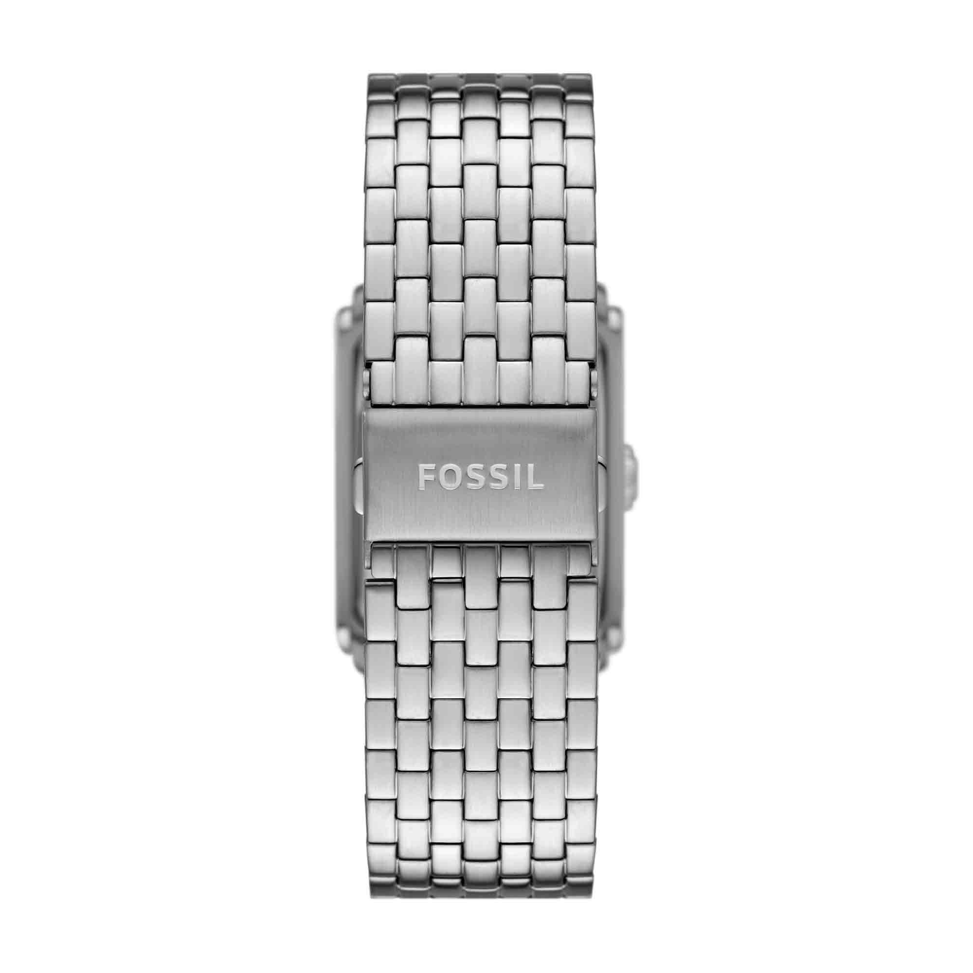 Fossil Carraway Three-Hand Stainless Steel Watch - FS6008