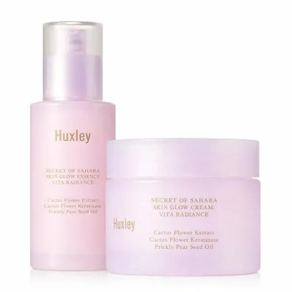 Huxley Glass Skin Duo Essence & Cream Set