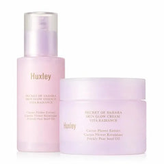 Huxley Glass Skin Duo Essence & Cream Set