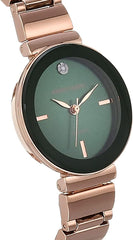 Anne Klein Damenarmbanduhr mit echtem Diamant-Zifferblatt, AK/2434