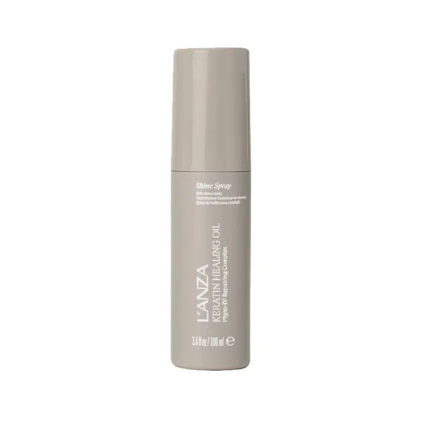 L'ANZA Keratin Healing Oil Lustrous Shine Spray - Heat Protectant Spray for Hair - Tames Frizz, Eliminates Flyaways, and Adds a Sparkling Finish and Silky Feel