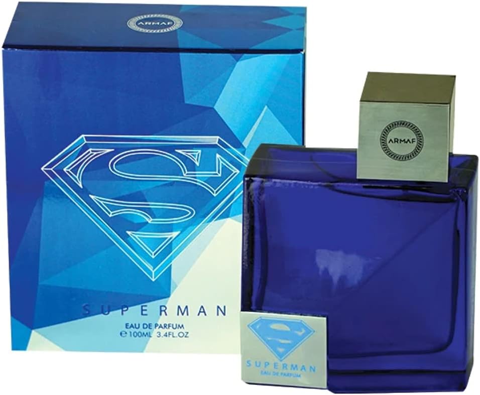 Armaf Superman Perfume For Kids Eau De Parfum 100ml Fresh Citrus & Spicy Fragrance - Warner Brothers