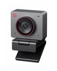 OBSBOT Meet 2-4K Webcam for PC with 1/2 Inch Sensor, AI Frame and Auto Focus, Beauty Mode, Lightweight, HDR, 60 FPS, Webcam with Microphone, Compact, Slim Design