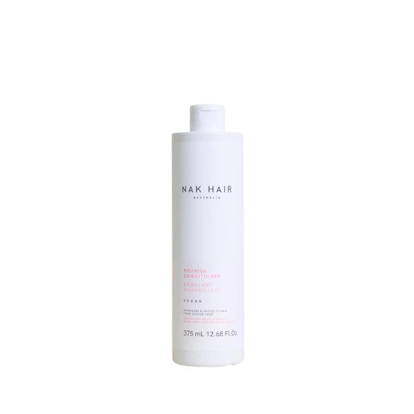NAK HAIR Nourish Shampoo 375ml - Hydrating Shampoo for Dry & Colour-Treated Hair