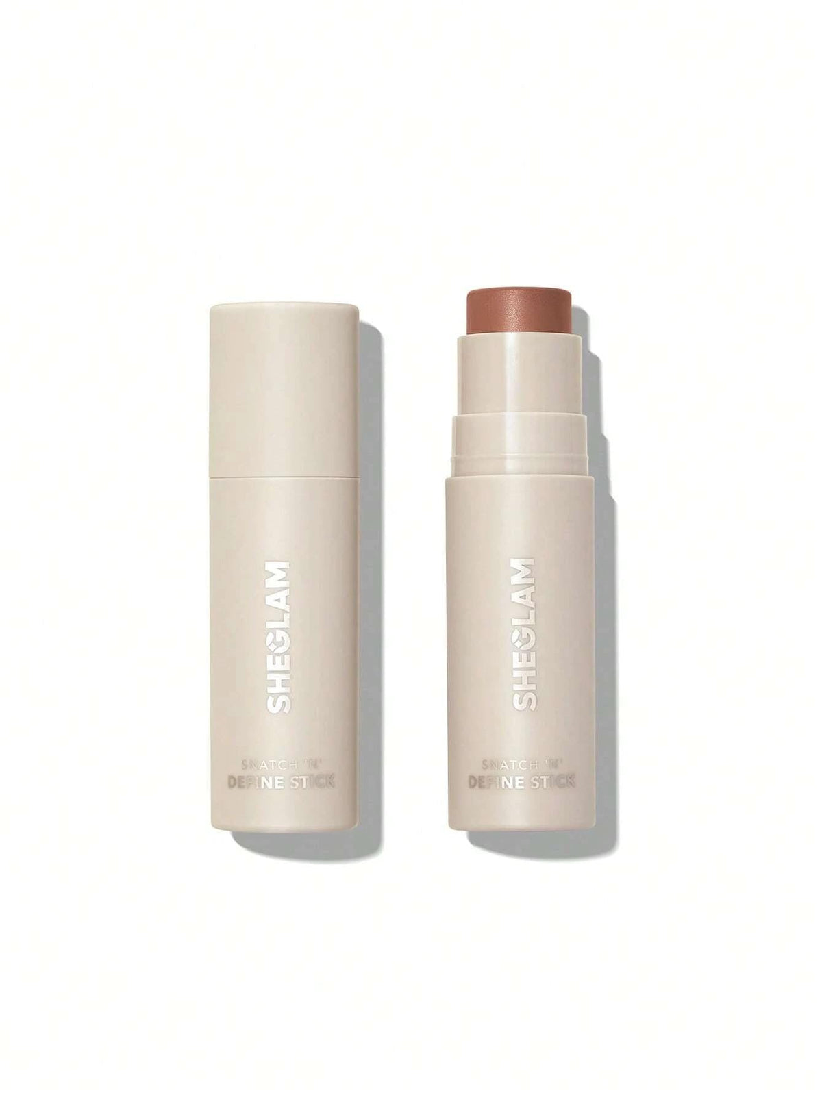 SHEGLAM Snatch 'n' Define Stick - Cream Contour Stick Long Lasting Highly Pigmented Sweat Proof Bronzer Sculpting Lightweight Smooth Natural Contour Face Makeup (Tawny Amber)