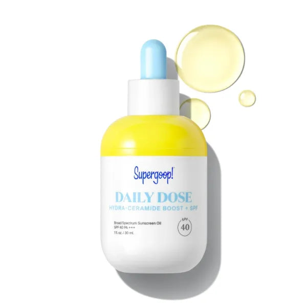 Supergoop! Daily Dose Hydra-Ceramide Boost + SPF 40 Oil PA+++, 1 fl oz