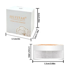 Lasting Face Powder | Makeup High Definition Finishing Powder | Compact Face Powder Mattifies Skin, Lightweight Formula Smooth Loose Face Powder for Women