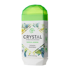 Crystal Essence Deodorant, Vanilla Jasmine, Aluminum Free, No Toxic Aluminums, Paraben Free, Hypo Allergenic, Artificial Fragrance Free, Vegan & Cruelty Free, 2.5 oz (Pack of 2)
