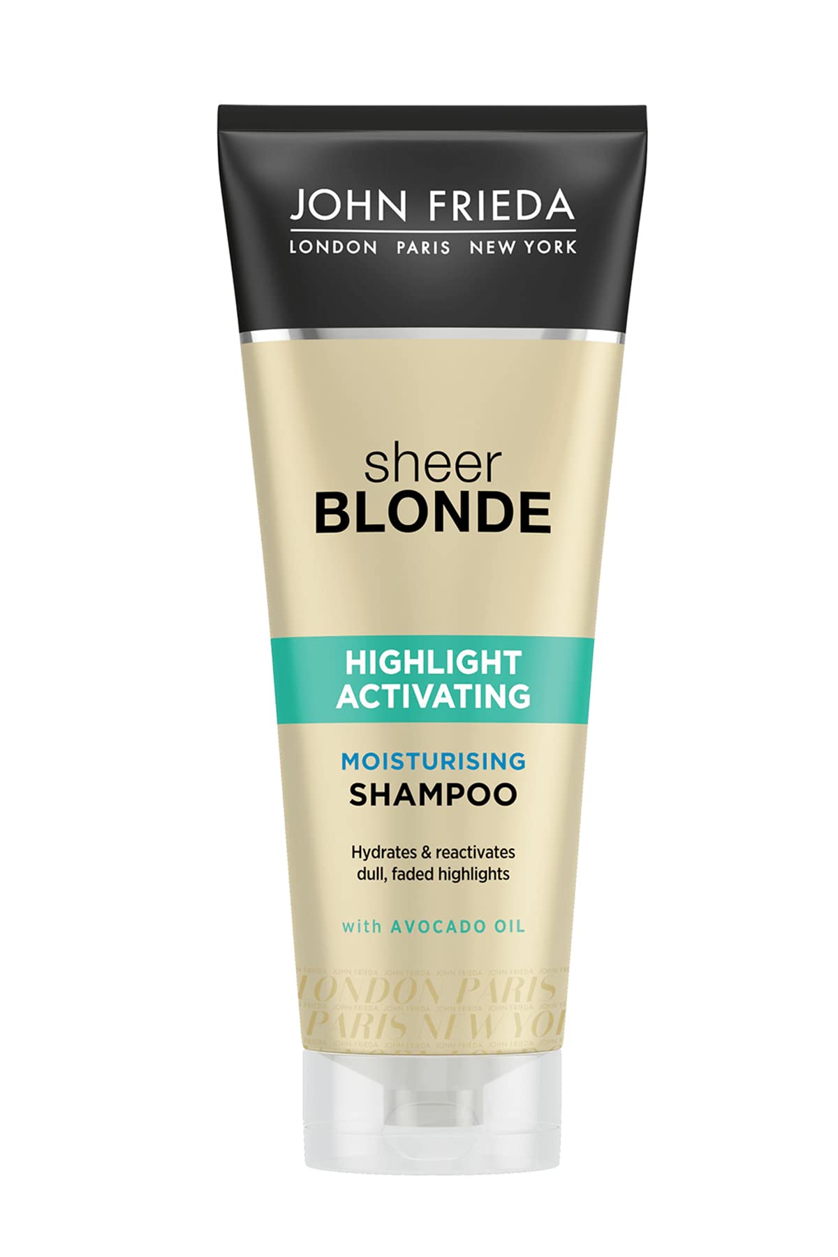 John Frieda Sheer Blonde Highlight Activating Moisturizing Shampoo, 250Ml