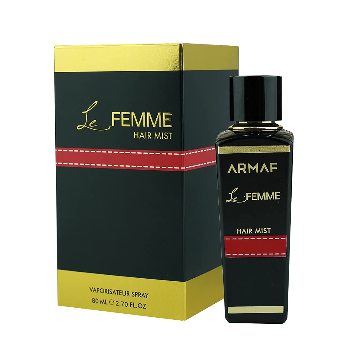 Armaf Perfume Le Femme Hair Mist For Women, 80 ml - fragrance, all hair type, alcohol free, hair spray perfumes for women