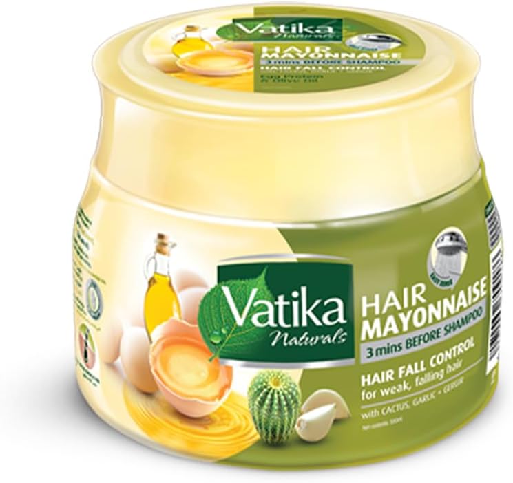 Vatika naturals hair mayonnaise for fall control - 500g