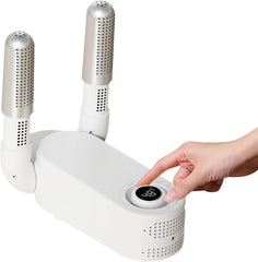 NALACAL Timed Folding Shoe Dryer, Boot Dryer for Shoes, Work Boots, Portable Electric Shoe Dryer, Shoe Dryer with Heat Blowe Glove Dryer & Boot Warmer, Winter Hot Shoe Baking Warm Shoes Drying Shoe Dryer