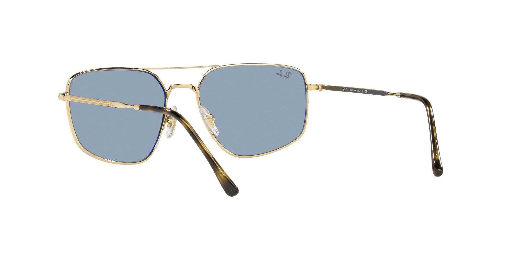 Ray-Ban (0RB3666) Rectangular Sunglasses - Arista/Blue