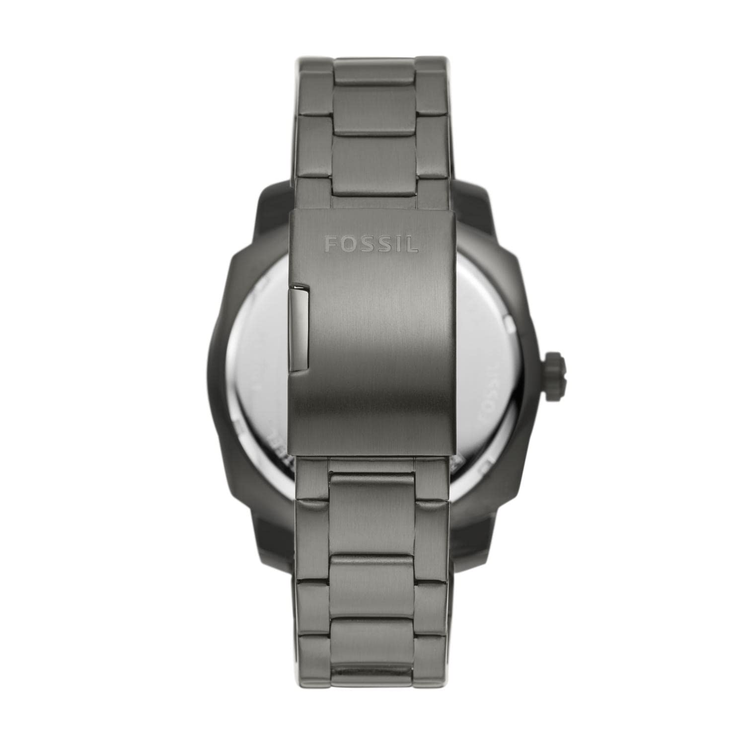 Fossil Machine Men's Watch with Stainless Steel or Leather Band, Chronograph or Analog Watch Display 49mm Smoke