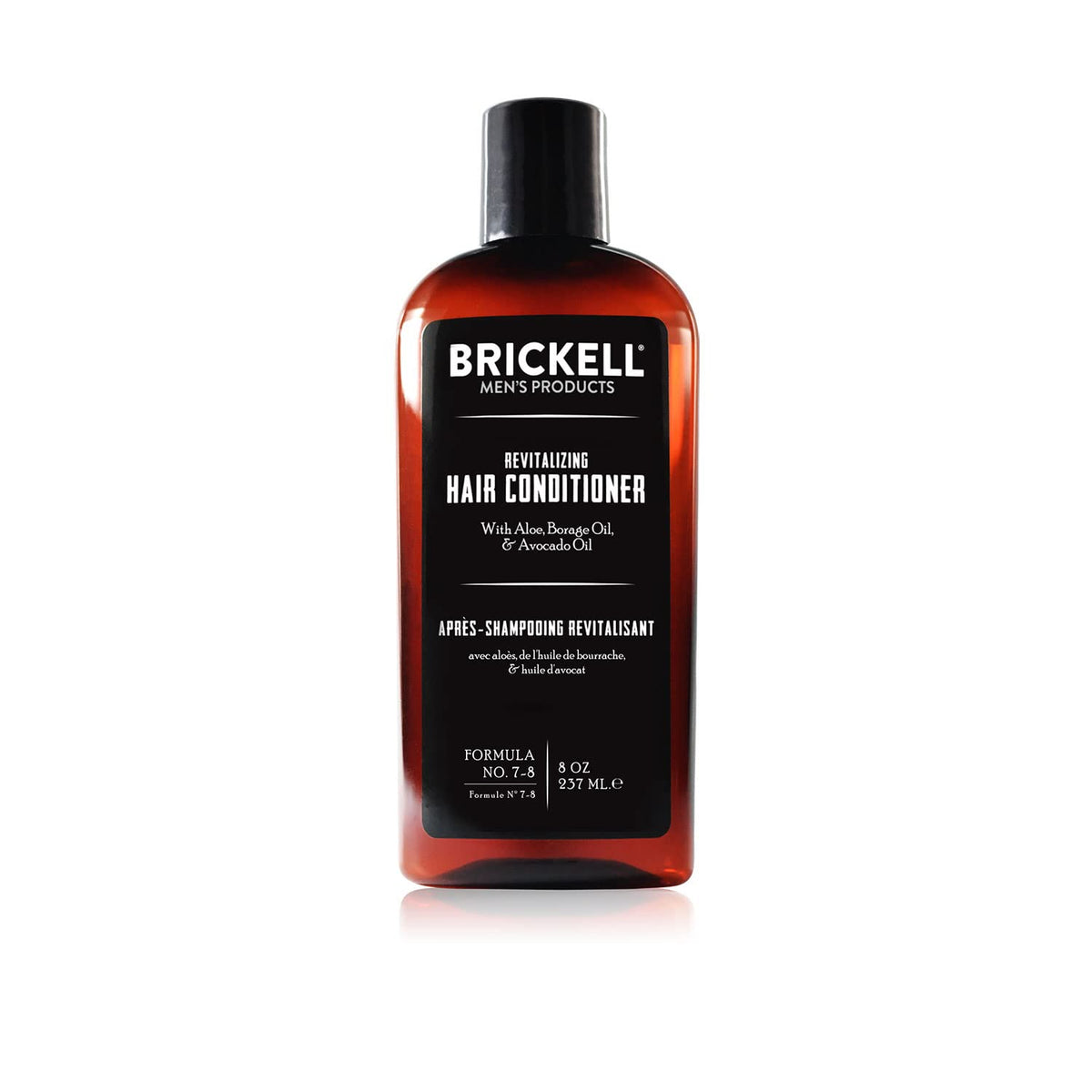 Brickell Men's Products Revitalizing Hair Conditioner For Men Natural And Organic Nourishing Hair Conditioner Restores Shine And Moisture Scented New Formula 8 Ounce Multi