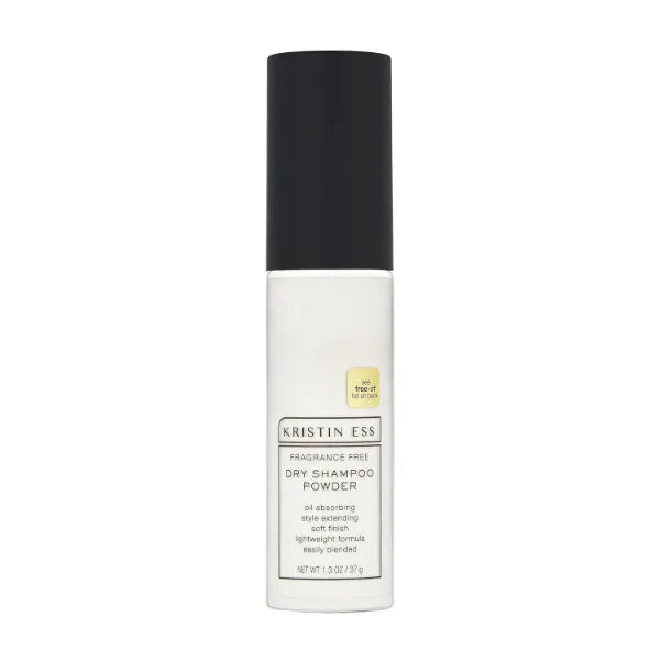 Kristin Ess Hair Dry Shampoo Non-Aerosol Powder for Oily Hair - Mattifying, Style Extending, Fragrance Free, Dry Shampoo for Men and Women, Easily Blended, Lightweight Formula, Vegan, 1.3 oz