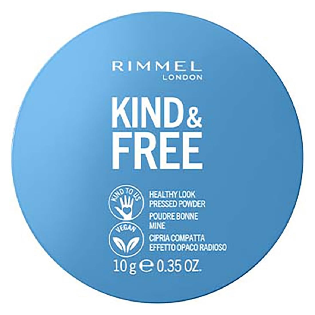 Rimmel Kind Natural Finish Pressed Powder, Translucent 001