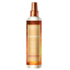 Mizani Style Shifter Society Heat Screen Heat Protectant Spray - Anti-Frizz & Glossy Shiny Finish For Textured, Curly and Coily Hair - 8.5 Fl oz