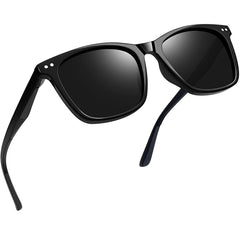 Joopin Polarized Sunglasses for Women UV Protection Classic Square Vintage Shades of Men Driving Fishing Traveling Lightweight Glasses