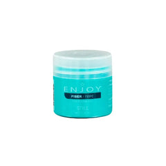 Enjoy Fiber Styling Gel, Firm Flexible Hold, Matte Finish, Easy Rinse, Castor Oil infused, Color-Safe, For Men & Women - 2.1 Oz