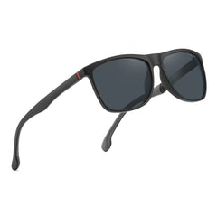 PUKCLAR Sunglasses for Men Polarized Lightweight TR90 Frame UV400 Spring Hinges Sunglasses