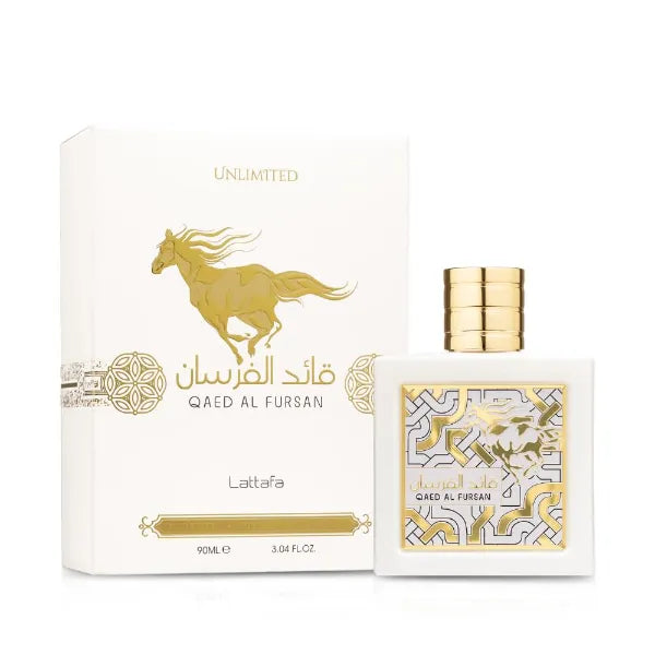 Lattafa Qaed Al Fursan Unlimited Eau de Parfum Spray for Unisex, 3.04 Ounce / 90ml