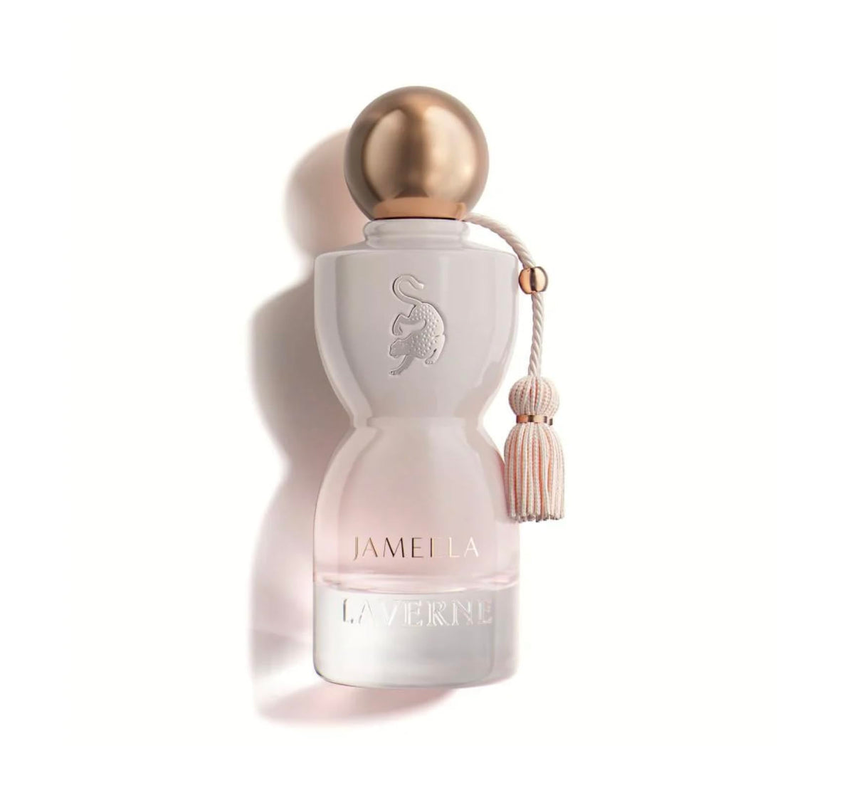 laverne Jameela Eau de Parfum, Luxury Fragrance with Decorative Tassel, White and Gold - 75ml
