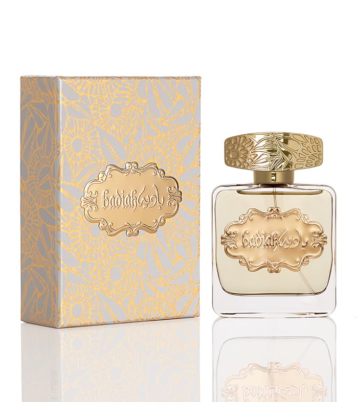 Badiah Gold for Women | Perfume Spray | Fruity, Rosy, Oudy | 50ML | Junaid Perfumes