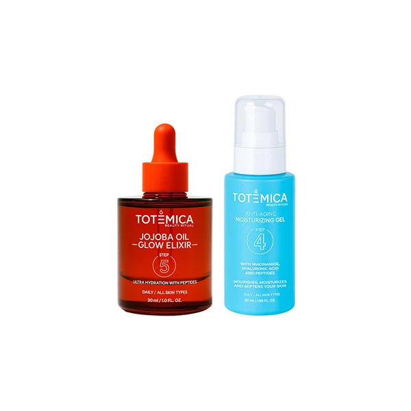 TOTEMICA Glow Hydration Duo – Jojoba Facial Oil & Niacinamide Moisturizer