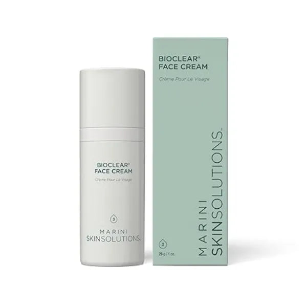 Marini SkinSolutions Bioclear Face Cream Triple Acid Resurfacing Solution to Reduce Appearance of Fine Lines, Wrinkles, Redness, Discoloration, Acne, Pores  Made in the USA 1 oz