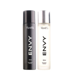 Envy Men and Women Perfume Gift Pack, 60 ml (Pack of 2)