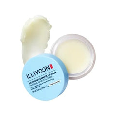 Illiyoon Intensive Ceramide Lip Mask 10,000ppm Ceramide for Barrier Repair & Deep Hydration, Non sticky Vegan Formula, Overnight lip Mask & All Day Balm, Fragrance Free, Korean skincare, 0.24 fl.oz.