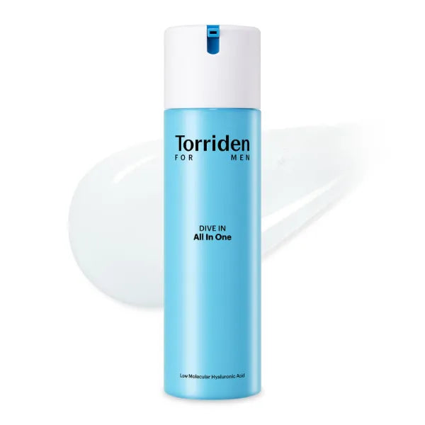 Torriden DIVE IN FOR MEN All In One 200ml (7.05 fl. oz) | All-In-One for Inner Moisturizing and Sebum Care | Hyaluronic Acid, Panthenol, Allantoin