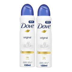Dove advance care original 72 HRS 150ML (Pack of 2)