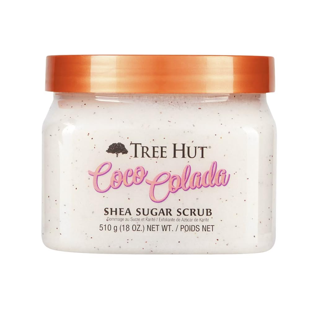 Tree Hut Shea Sugar Scrub Coco Colada, Exfoliating, Moisturizing, Nourishing - 510g