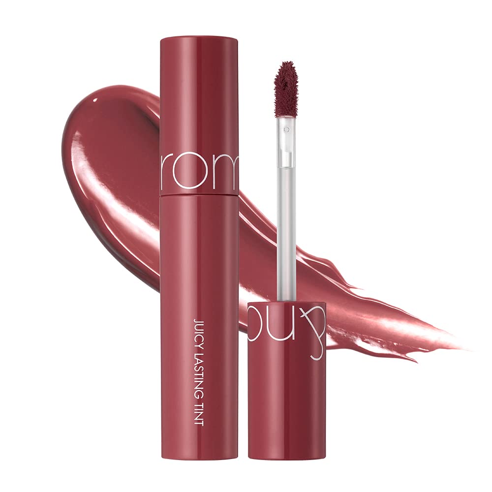 rom&nd Juicy long-lasting K-beauty lip Tint - 19 Almond Rose, 5.5g