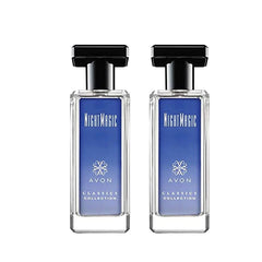 AVON Classics Night Magic Cologne, An enigmatic, sultry mix of fresh neroli, rich jasmine and seductive musk - Pack of 2