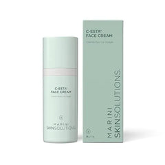 Marini SkinSolutions C ESTA Face Cream Lifts, Firms & Protects with Vitamin C, DMAE & Hyaluronic Acid Dry to Combination Skin Types Made in the USA 1 oz