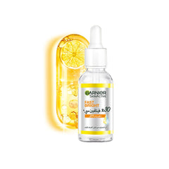 Garnier SkinActive Fast Bright 30x Vitamin C Booster Serum, Anti Dark Spot - Twin Pack, 30ml x2