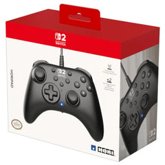 HORI HORIPAD Turbo Wired Controller for Nintendo Switch 2 & PC Black