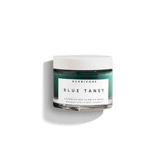 HERBIVORE Blue Tansy BHA & Enzyme Pore Refining Mask - Naturally Clarifies Acne, Blemishes & Redness, Vegan & Cruelty-Free, 60 mL / 2.02 oz