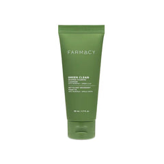 Farmacy Foaming Face Wash for Oily Skin - Whipped Greens Oil-Free Gentle Facial Cleanser & Exfoliator - Infused with Green Clay to Remove Impurities, Control Oil & Maintain Skin Hydration