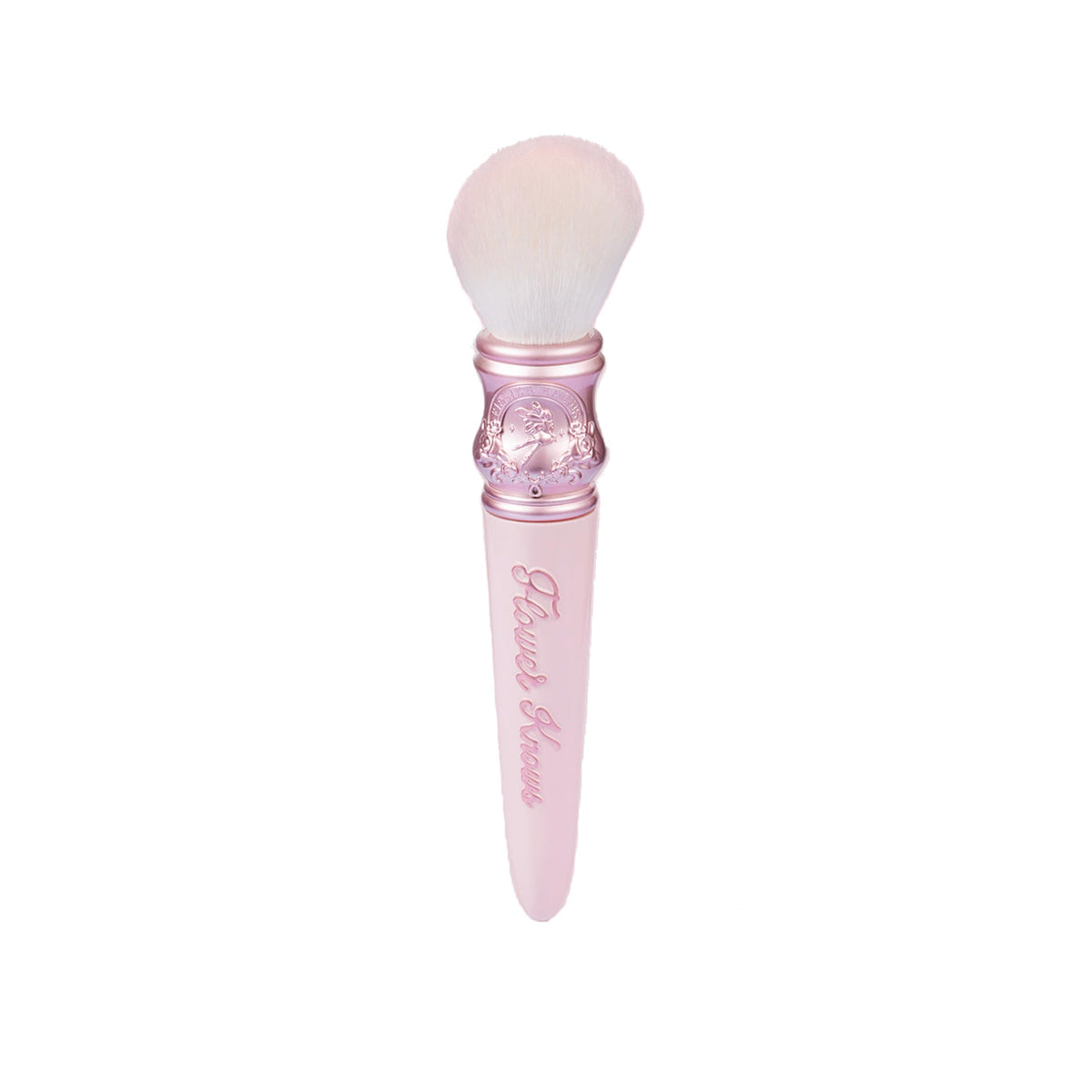 Flower Knows Midsummer Fairytales Blush Brush - Premium Makeup Brush for Liquid, Cream, Powder - Buffing, Blending, Face - Soft Synthetic Bristles (02 Pink Vanilla)