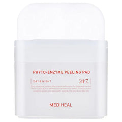 MEDIHEAL Phyto Enzyme Peeling Gauze Pads - Vegan Face Resurfacing Pore Tightening with LHA & Papaya Enzymes - Exfoliating Pads, 90