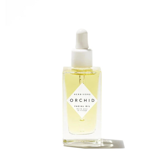 HERBIVORE Botanicals Orchid Antioxidant Facial Oil – Best for Combination to Dry Skin. Provides Dewy Hydration and Defends Against Signs of Aging