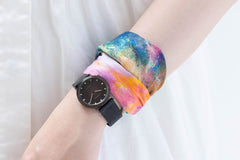 Citizen Women's Analogue Eco-Drive Watch with a Fabric Band L Ambiluna Collection