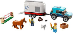 LEGO City Horse Transporter 60327 Building Blocks Toy Car Set; Toys for Boys, Girls, and Kids (196 Pieces)