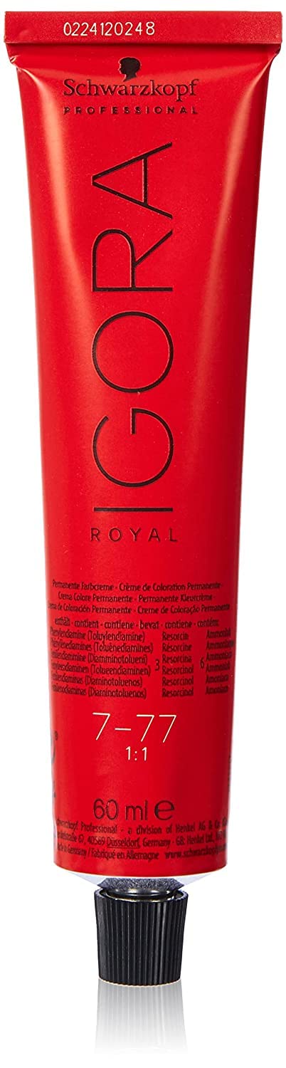 Schwarzkopf Igora Royal Permanent Hair Dye 7-75 - 60 ml